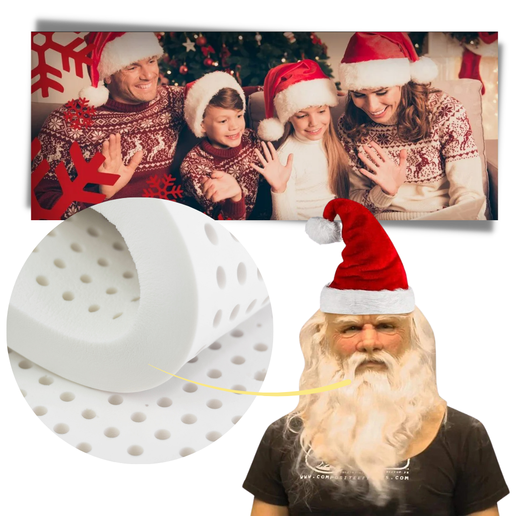 Maschera di babbo natale cosplay - Ozerty
