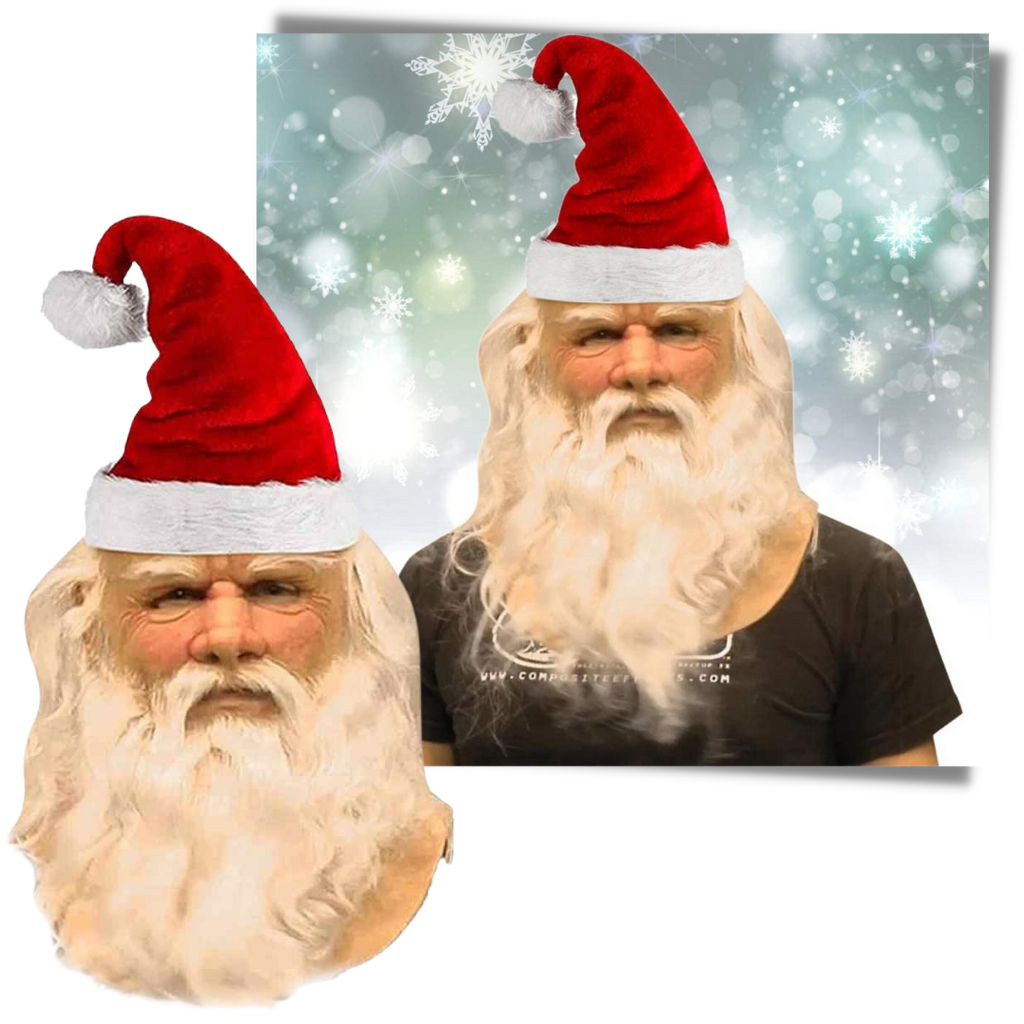 Maschera di babbo natale cosplay - Ozerty