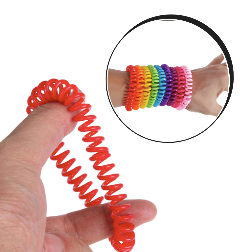 Bracciale repellente per zanzare impermeabile (10 pezzi)