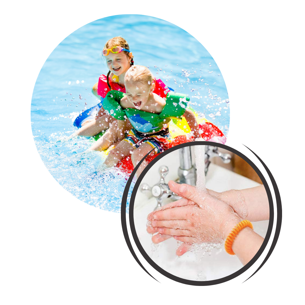 Bracciale repellente per zanzare impermeabile (10 pezzi) - Ozerty