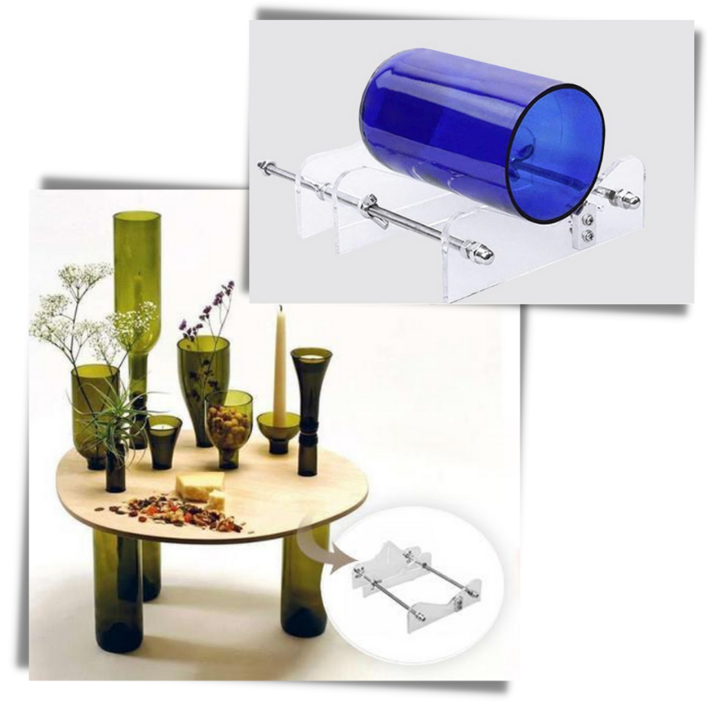 Taglierina per bottiglie di vetro fai da te - Ozerty
