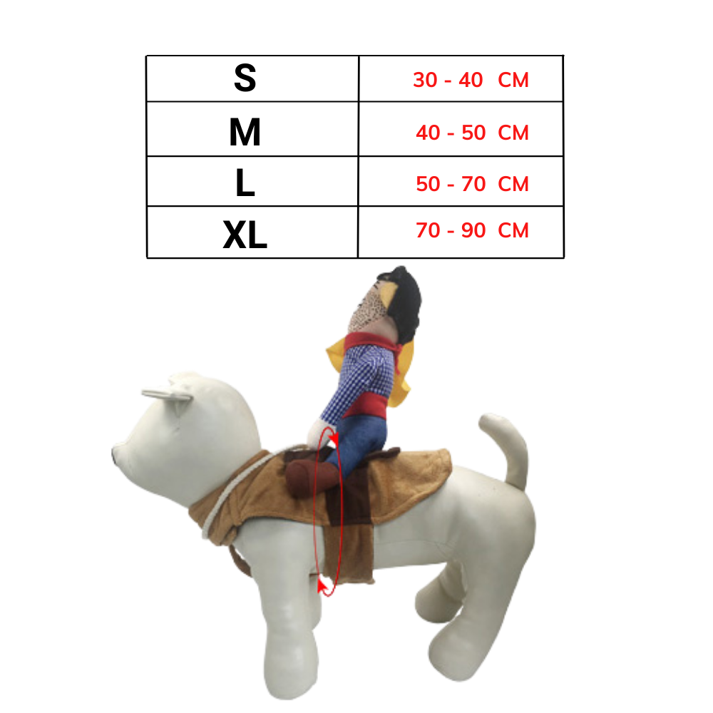 Costume da cane cowboy - Ozerty