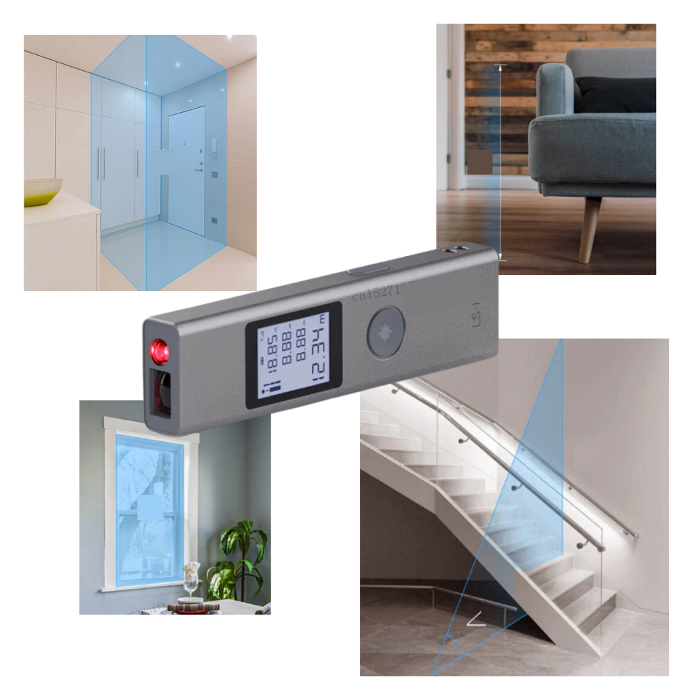 Telemetro laser digitale intelligente - Ozerty