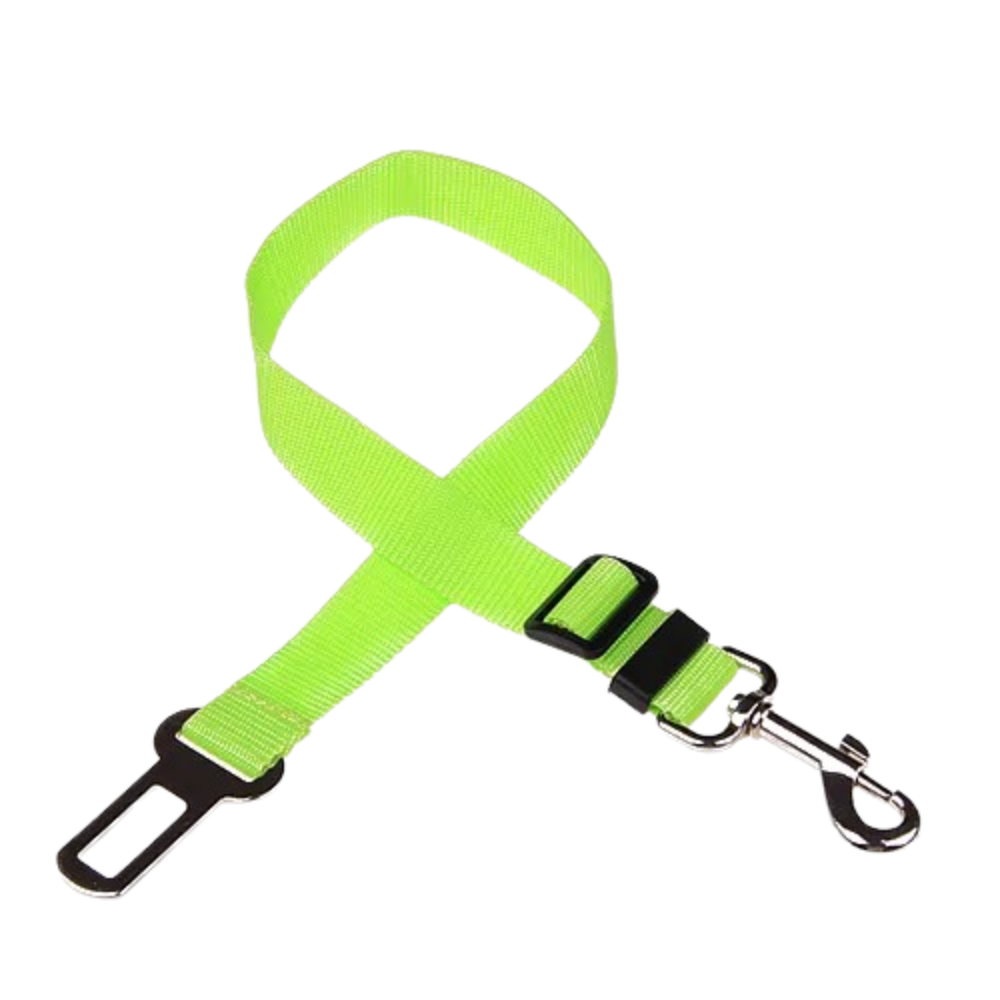 Adjustable and durable dog seat belt for cars