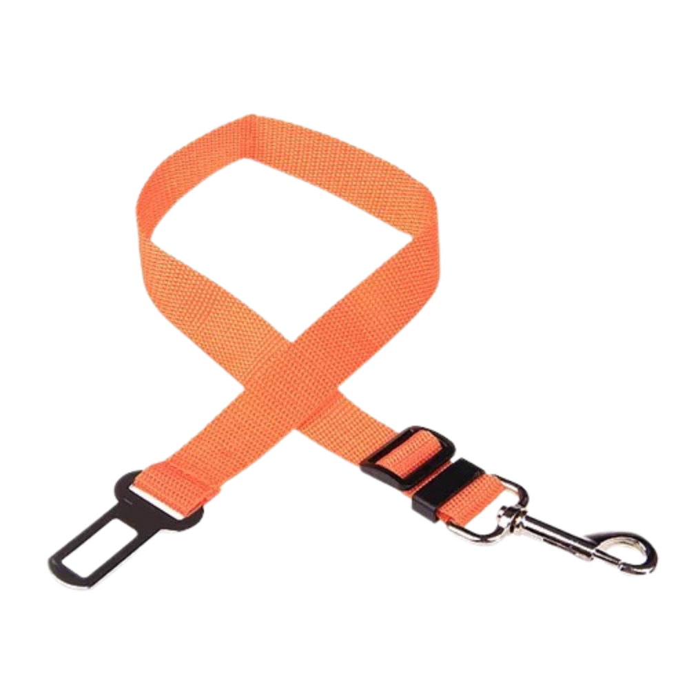 Adjustable and durable dog seat belt for cars