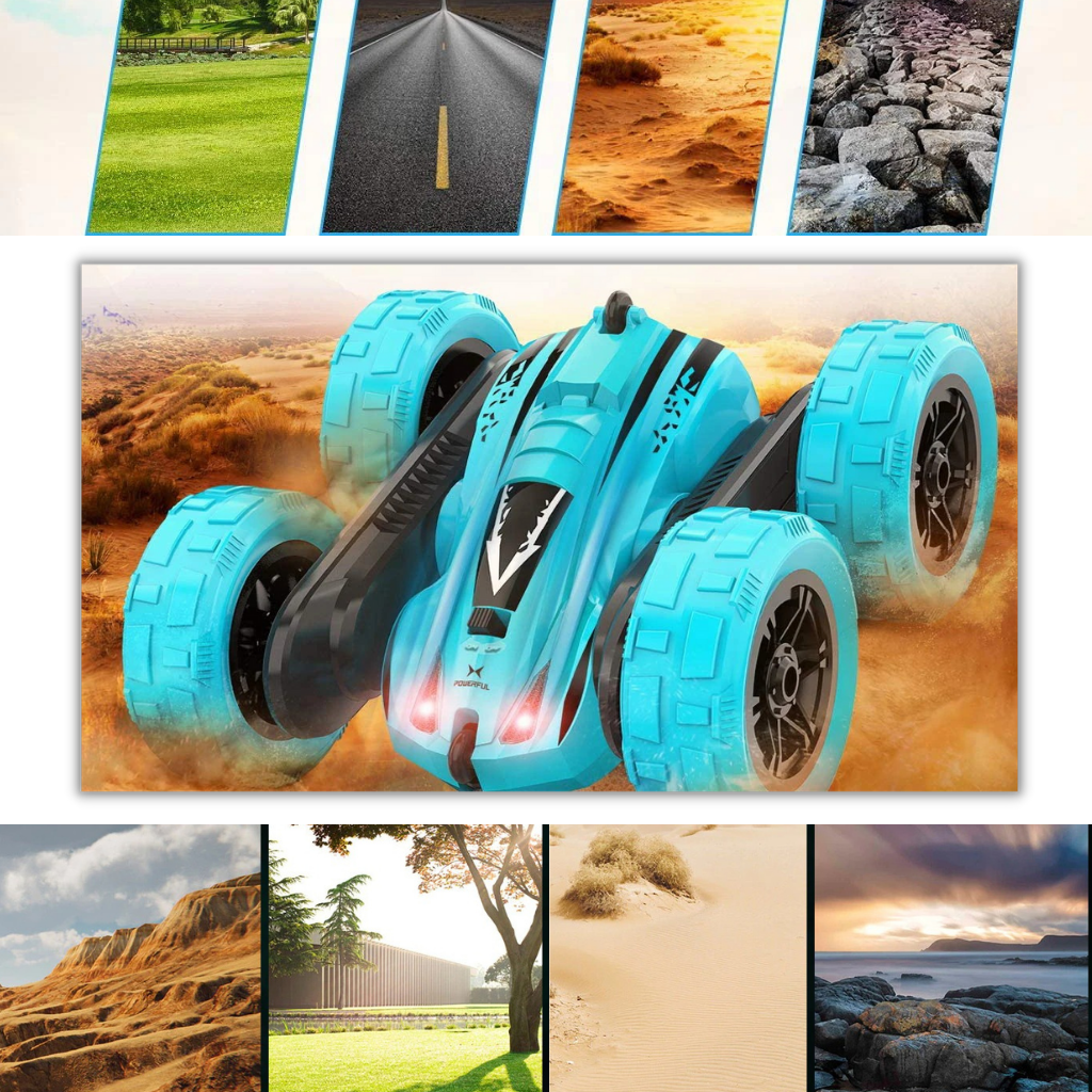 Auto telecomandata a due lati - Ozerty