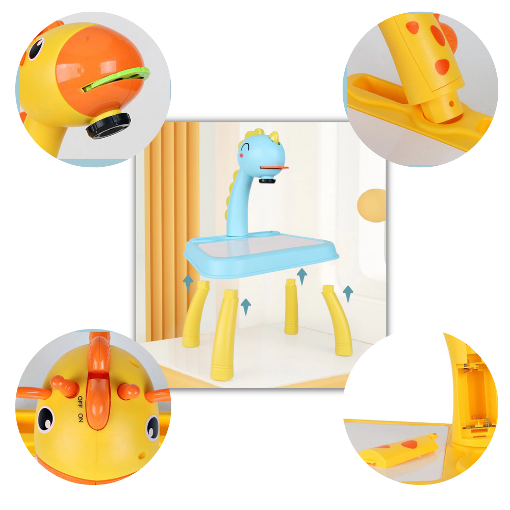 Tavolo da disegno di proiezione per bambini