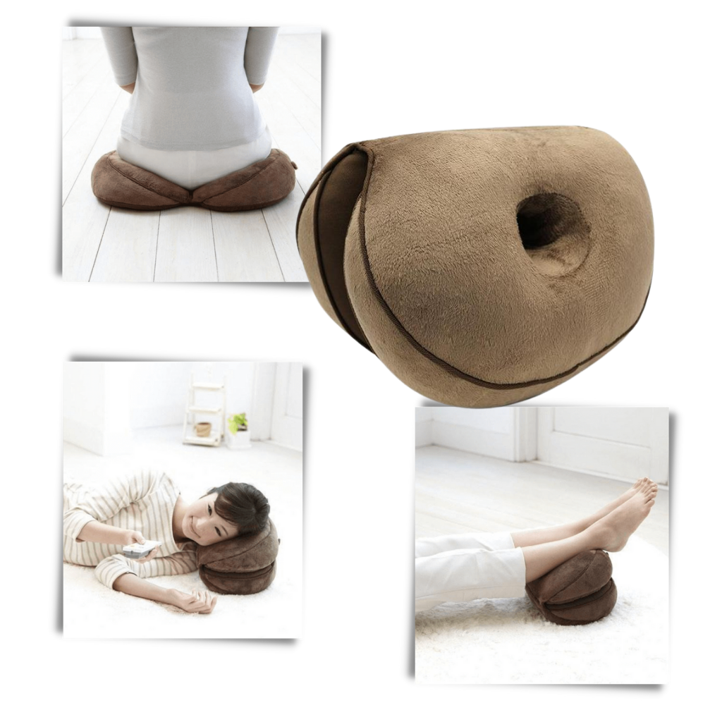 Doppio cuscino di seduta gluteo - Ozerty