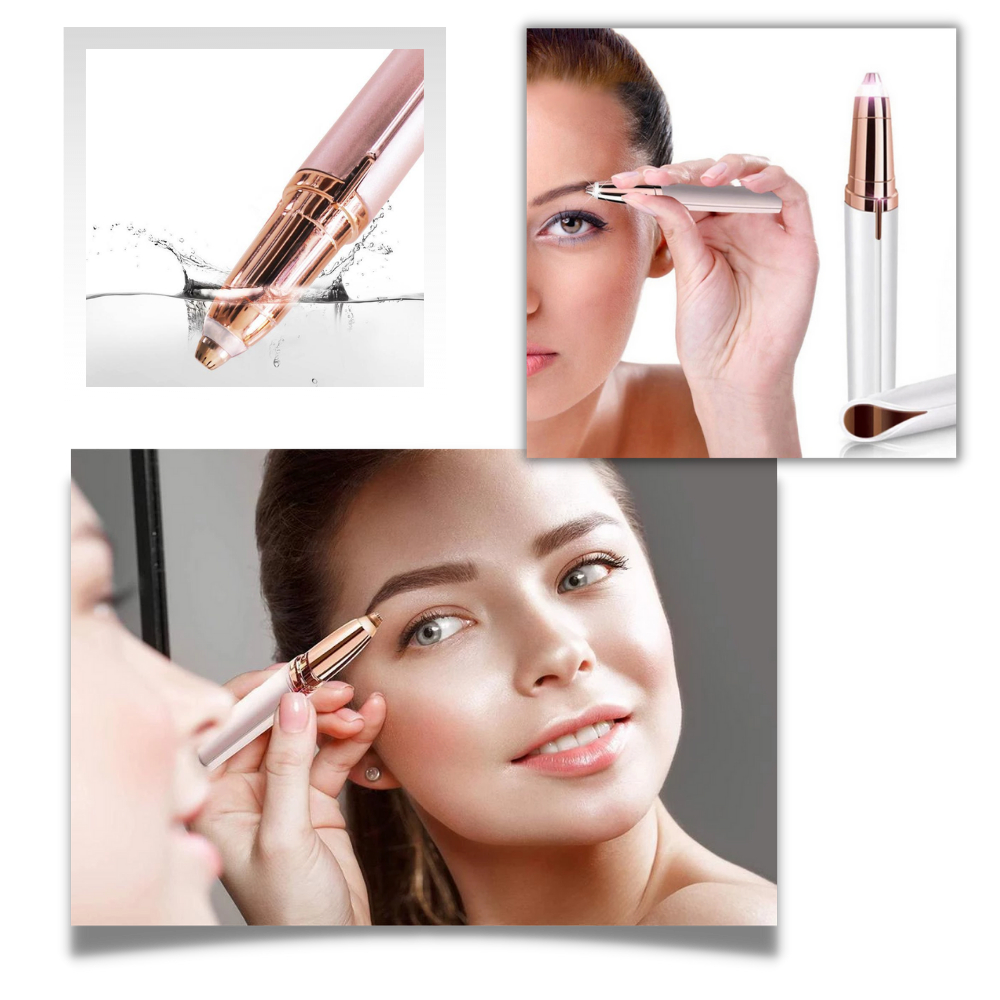 Trimmer per sopracciglia elettrico di precisione - Ozerty