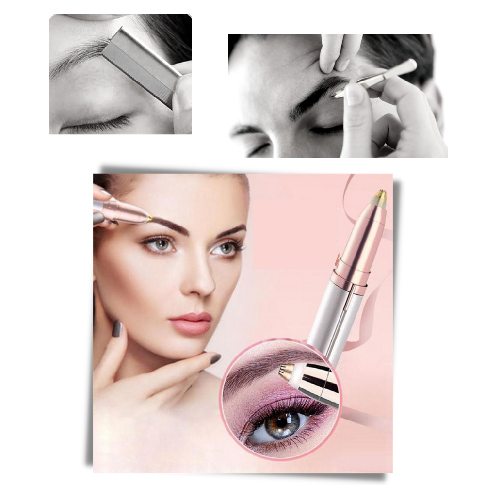 Trimmer per sopracciglia elettrico di precisione - Ozerty