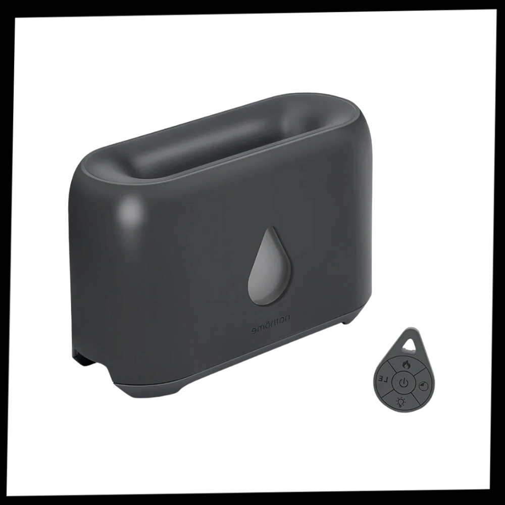 Umidificatore d'aria con effetto fiamme - Ozerty