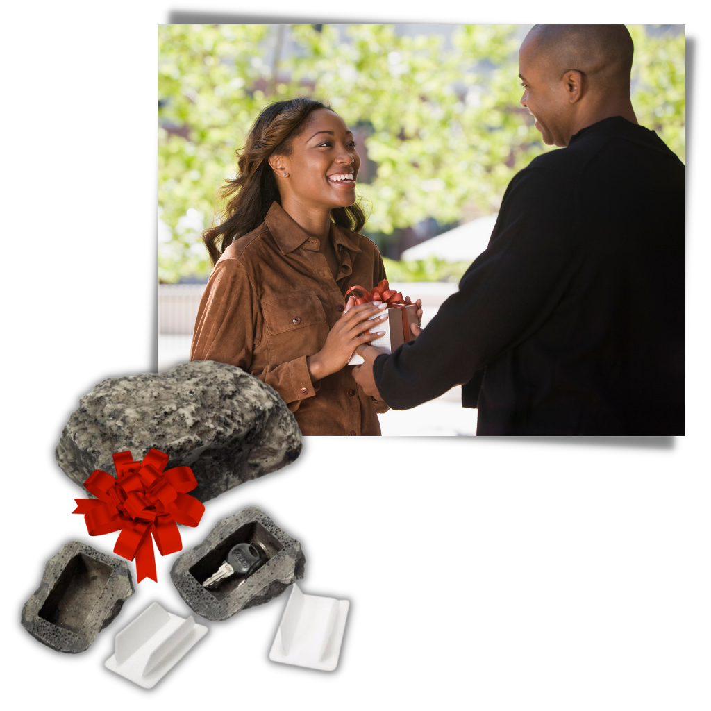 Finta roccia per nascondere le chiavi - Ozerty