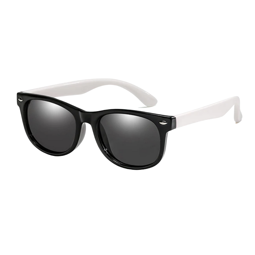 Flexible polarized sunglasses for children