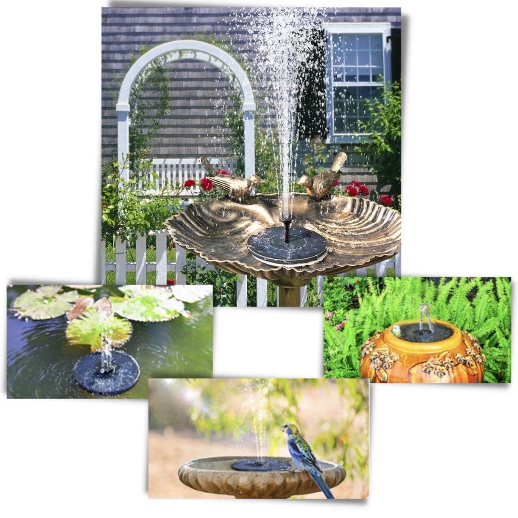 Fontana solare galleggiante - Ozerty