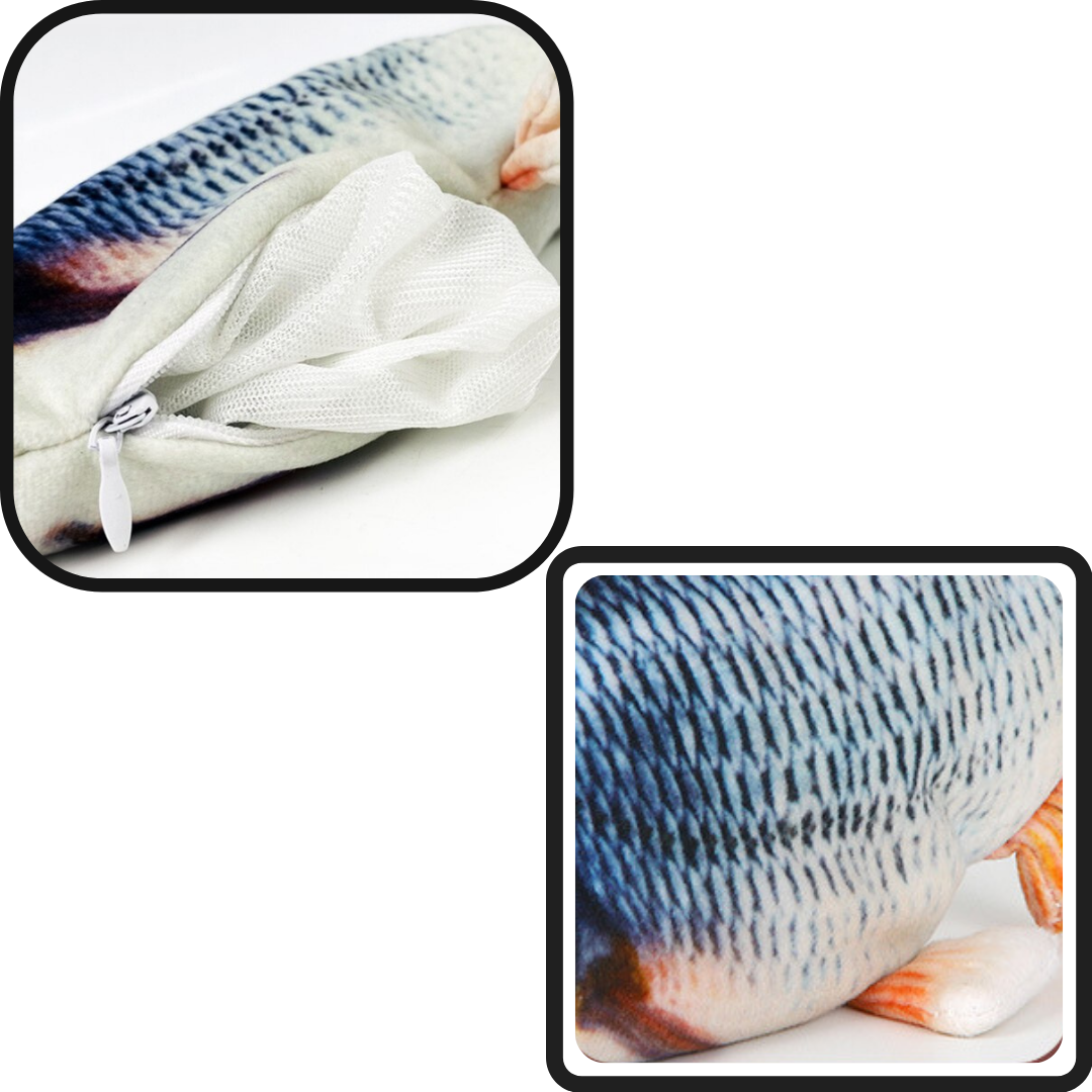 Giocattolo per gatti a forma di pesce fluttuante - Ozerty