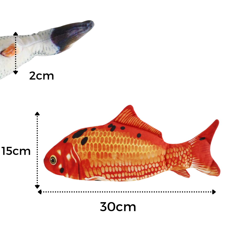 Giocattolo per gatti a forma di pesce fluttuante - Ozerty