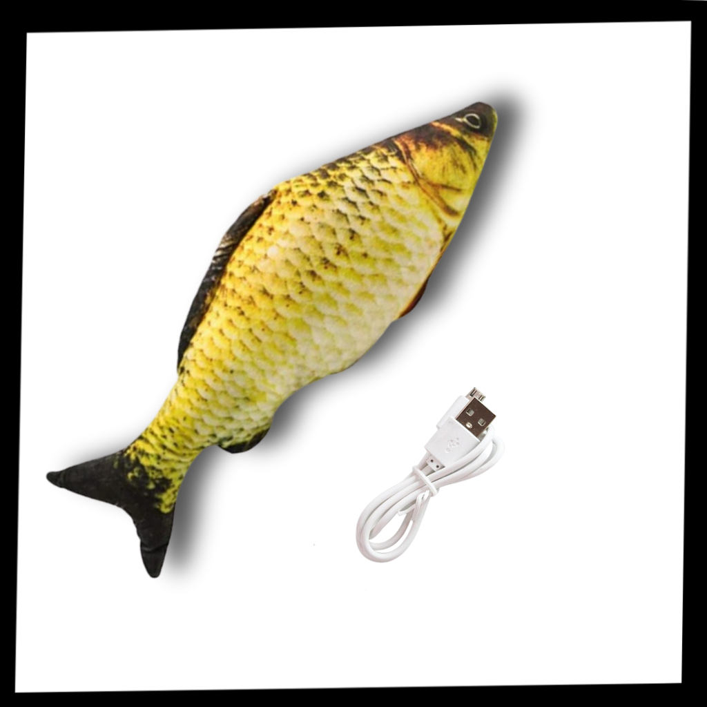 Giocattolo per gatti a forma di pesce fluttuante - Ozerty