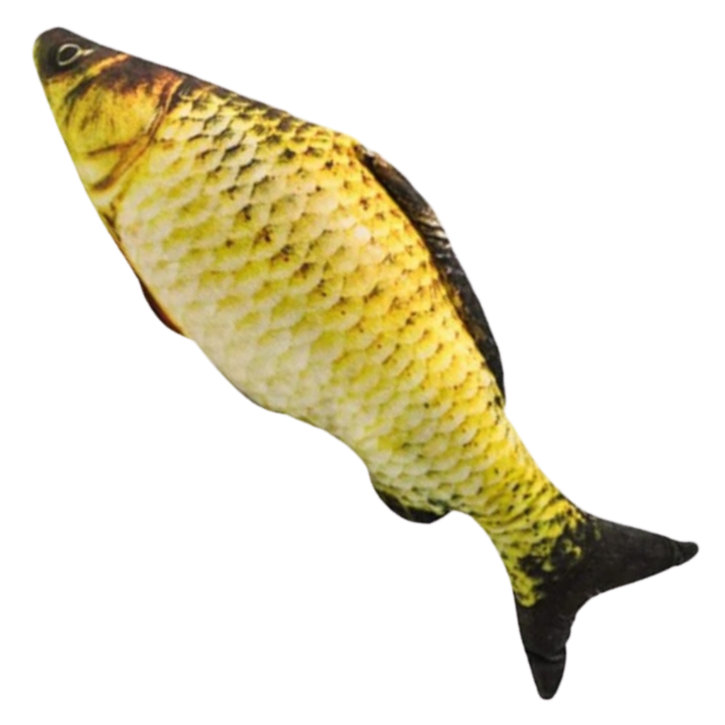 Floating fish cat toy