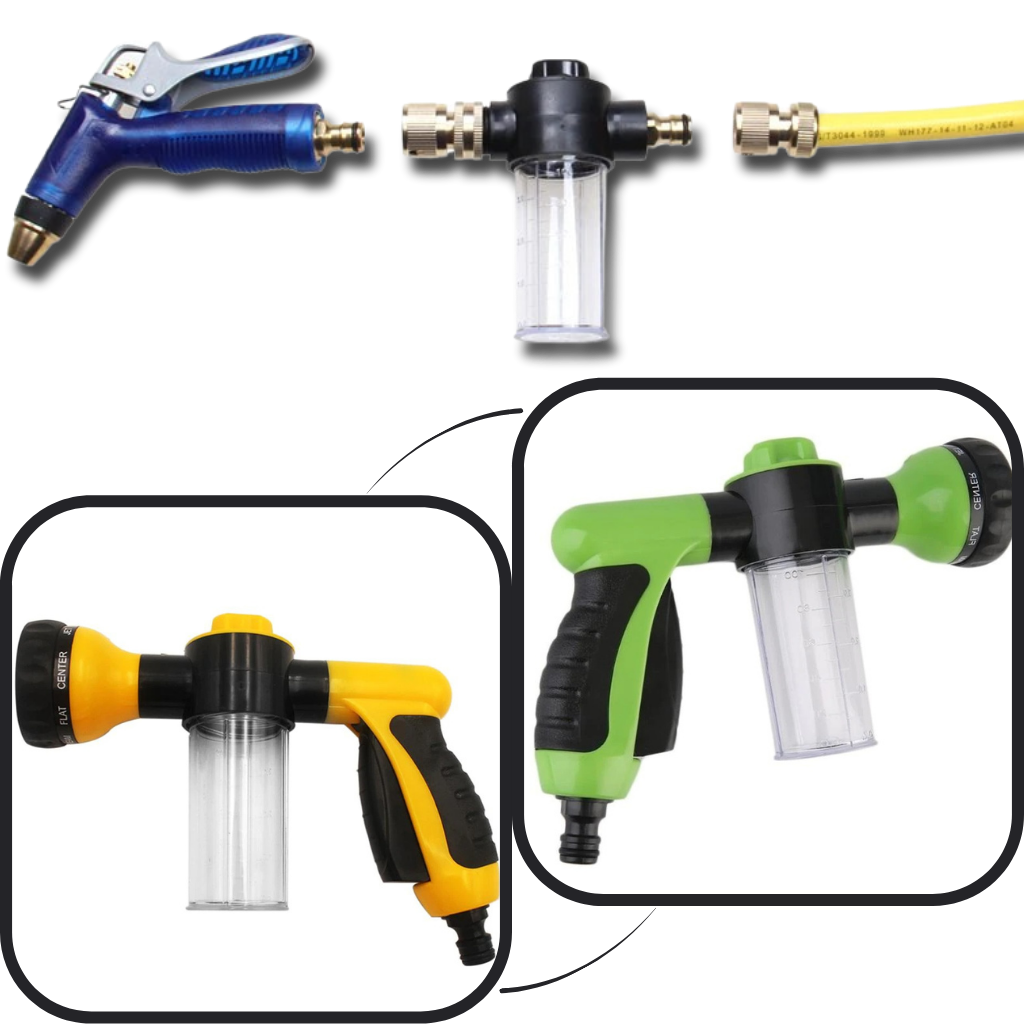 Flacone dispenser di schiuma per idropulitrice 100ml - Ozerty