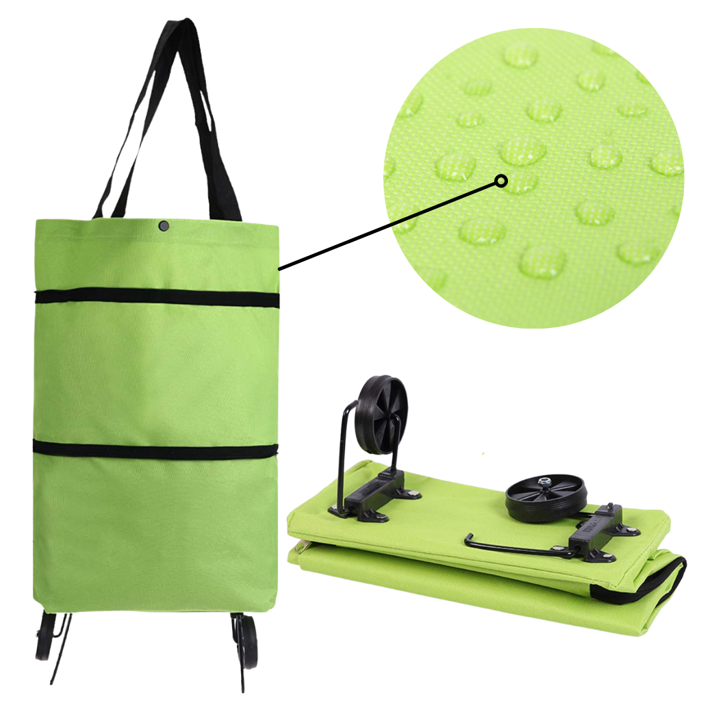 Trolley pieghevole borsa della spesa 30L - Ozerty