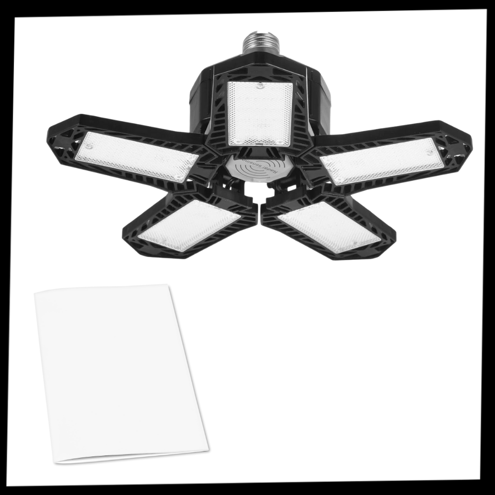 Luce del garage con 5 pannelli pieghevoli - Ozerty