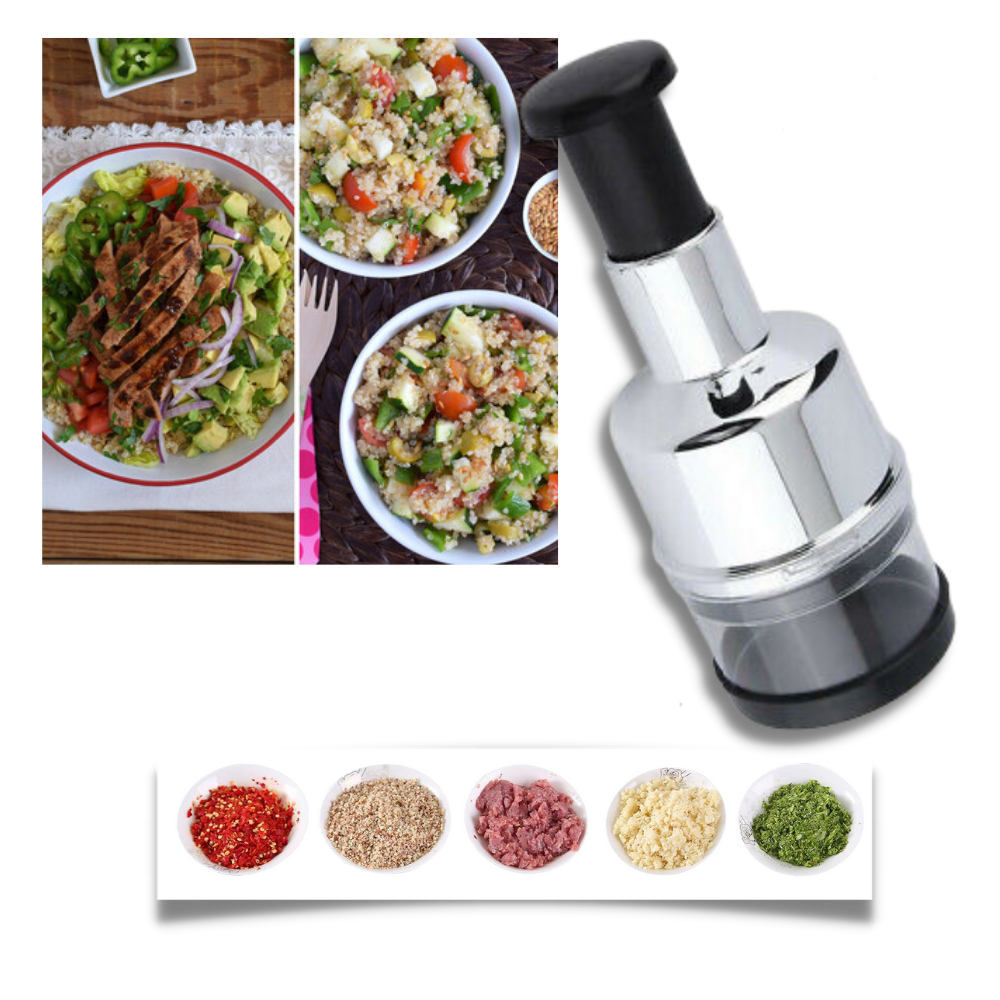 Trita aglio in acciaio inossidabile - Ozerty