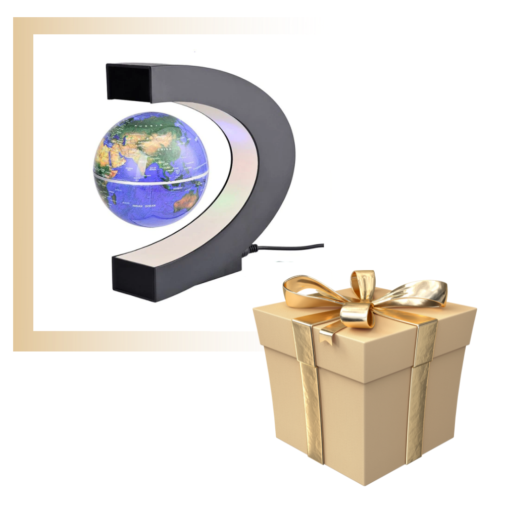 Globo magnetico a levitazione a LED - Ozerty