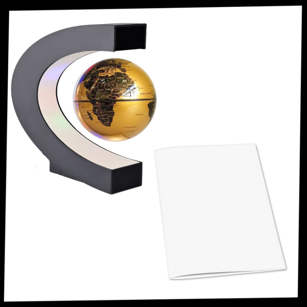 Globo magnetico a levitazione a LED - Ozerty