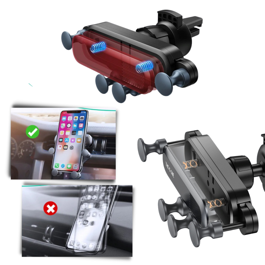 Porta telefono per auto a gravità - Ozerty