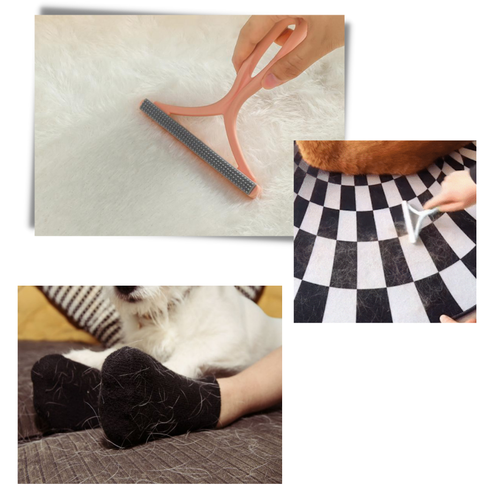 2 Pezzi di depilatore manuale a doppia faccia per vestiti - Ozerty