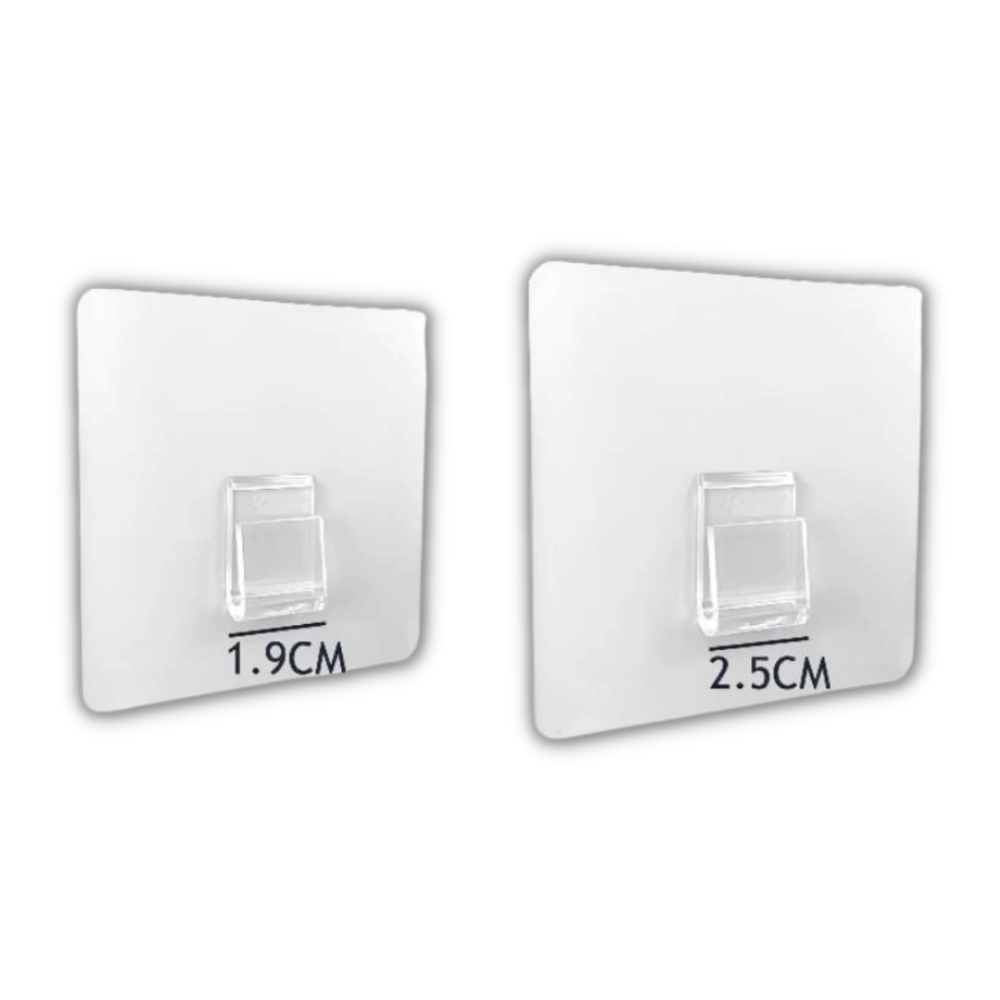 Confezione di ganci da parete adesivi - Ozerty