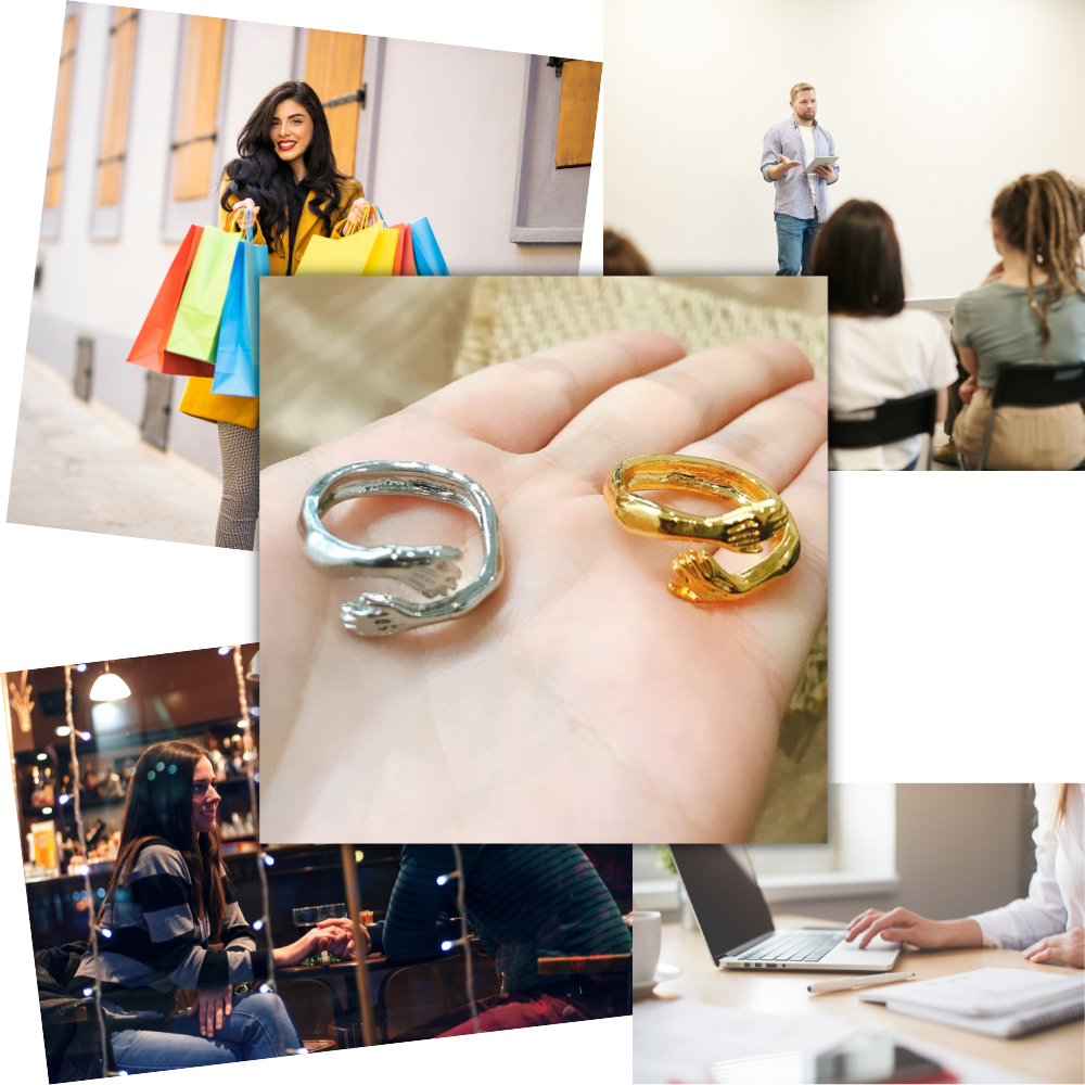 Anello di abbraccio creativo - Ozerty