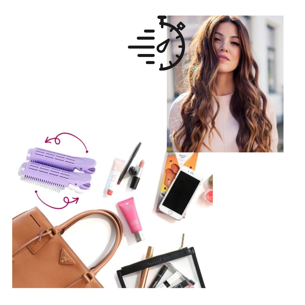 Pacchetto di 4 fermagli istantanei per volumizzare i capelli - Ozerty