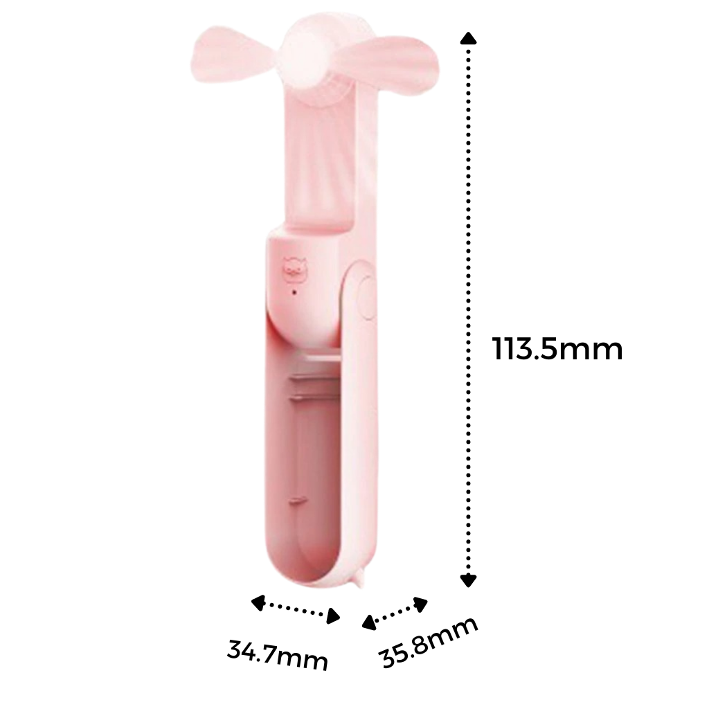 Mini ventilatore portatile con USB - Ozerty