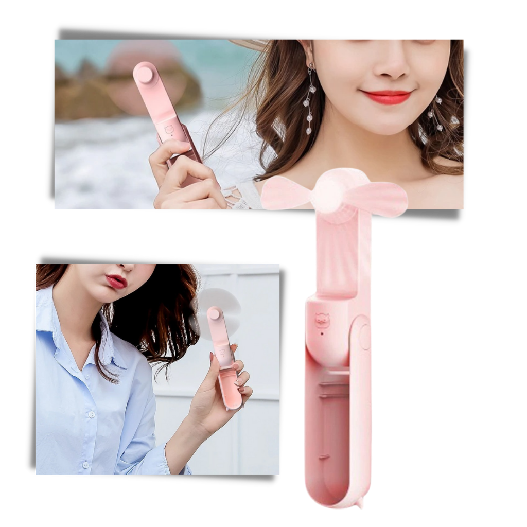 Mini ventilatore portatile con USB - Ozerty