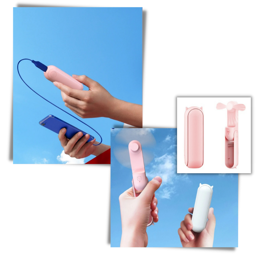 Mini ventilatore portatile con USB