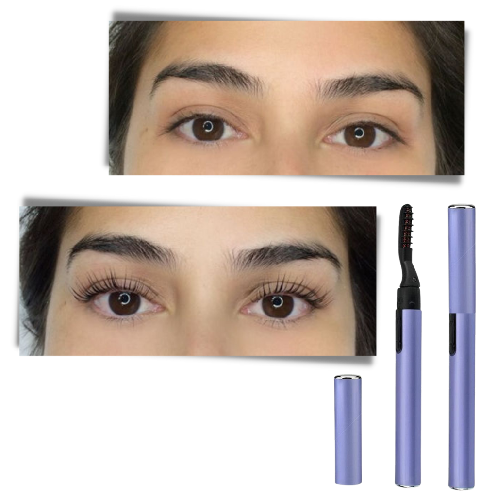 Pennello per arricciare le ciglia riscaldato - Ozerty