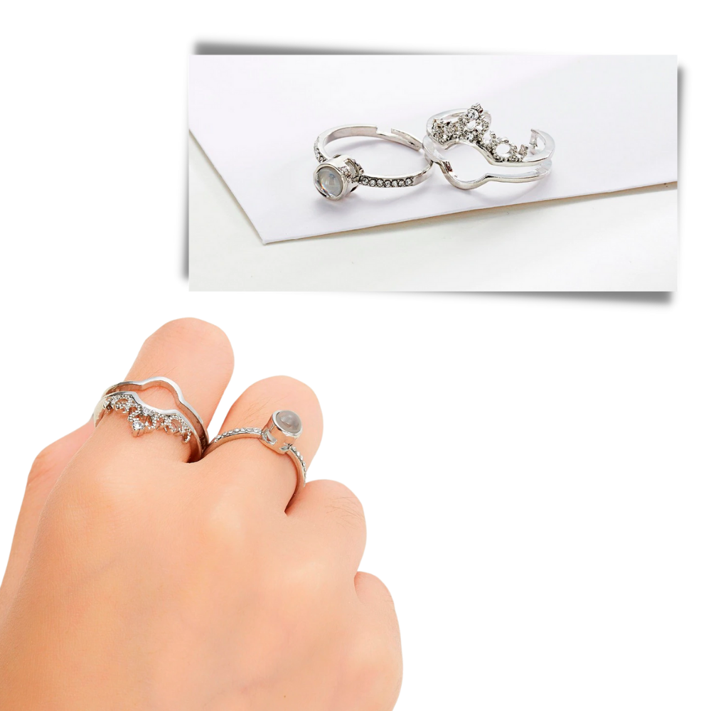 "Ti amo" in 100 lingue con un bellissimo anello - Ozerty