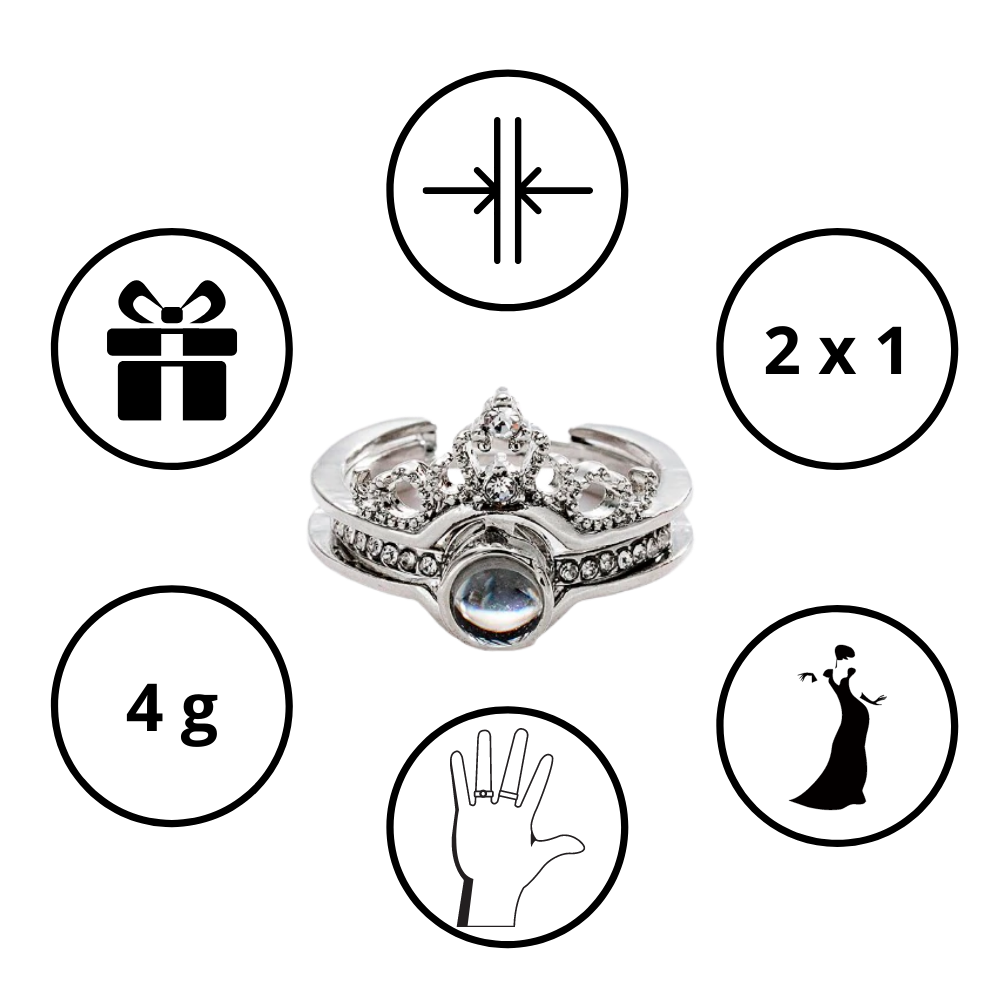 "Ti amo" in 100 lingue con un bellissimo anello - Ozerty