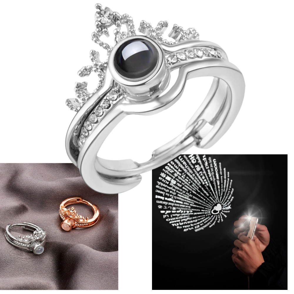 "Ti amo" in 100 lingue con un bellissimo anello - Ozerty