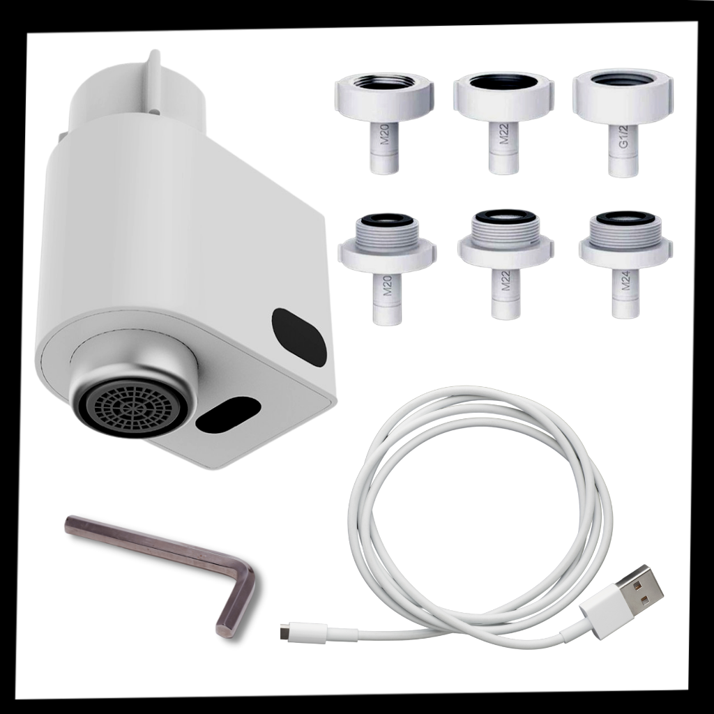 Rubinetto a risparmio idrico a induzione - Ozerty