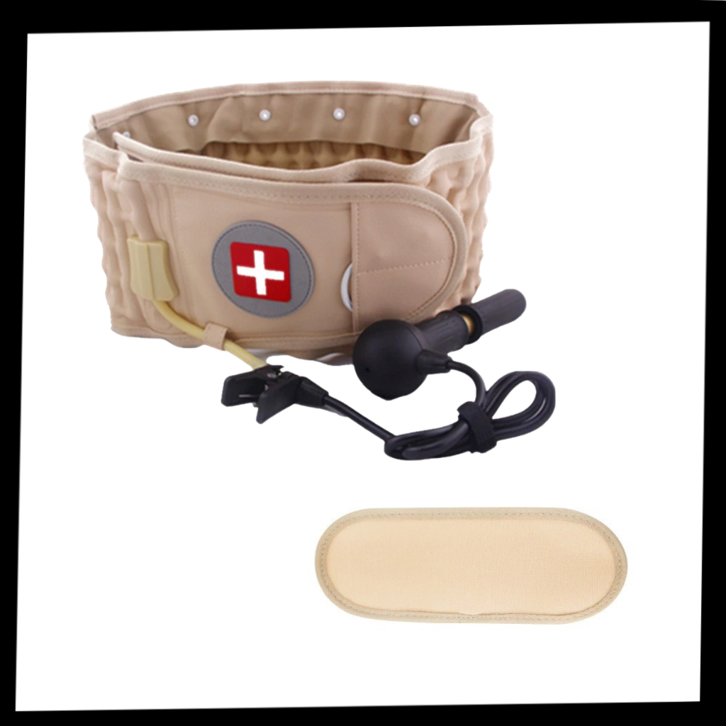 Cintura di supporto lombare a decompressione gonfiabile - Ozerty