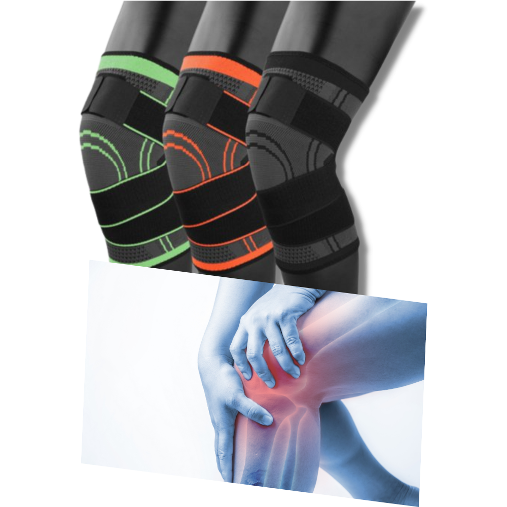 Manicotto di compressione per il ginocchio