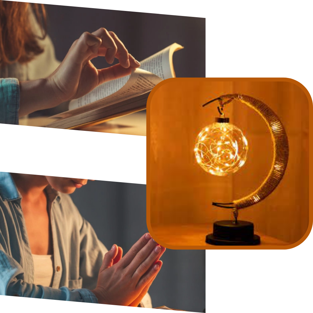 Lampada led lunare incantata - Ozerty