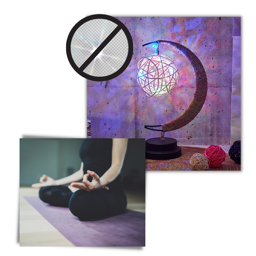 Lampada led lunare incantata - Ozerty