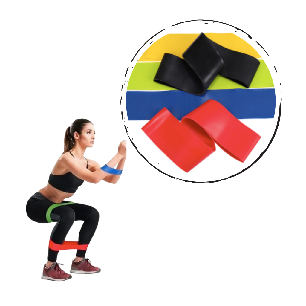 Fascia di resistenza in lattice per esercizi - Ozerty