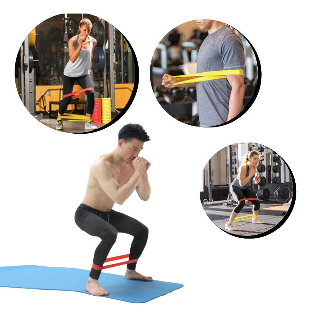 Fascia di resistenza in lattice per esercizi - Ozerty