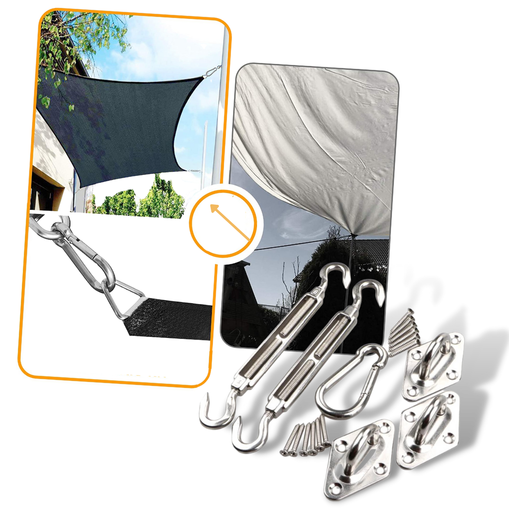 Kit di ferramenta per vele da paralume M5