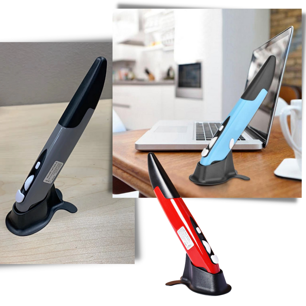Mouse senza fili a forma di penna - Ozerty