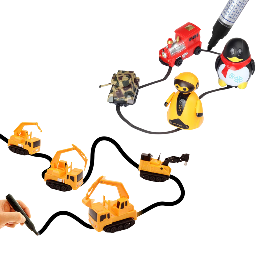 Magica linea induttiva che il robot segue - Ozerty